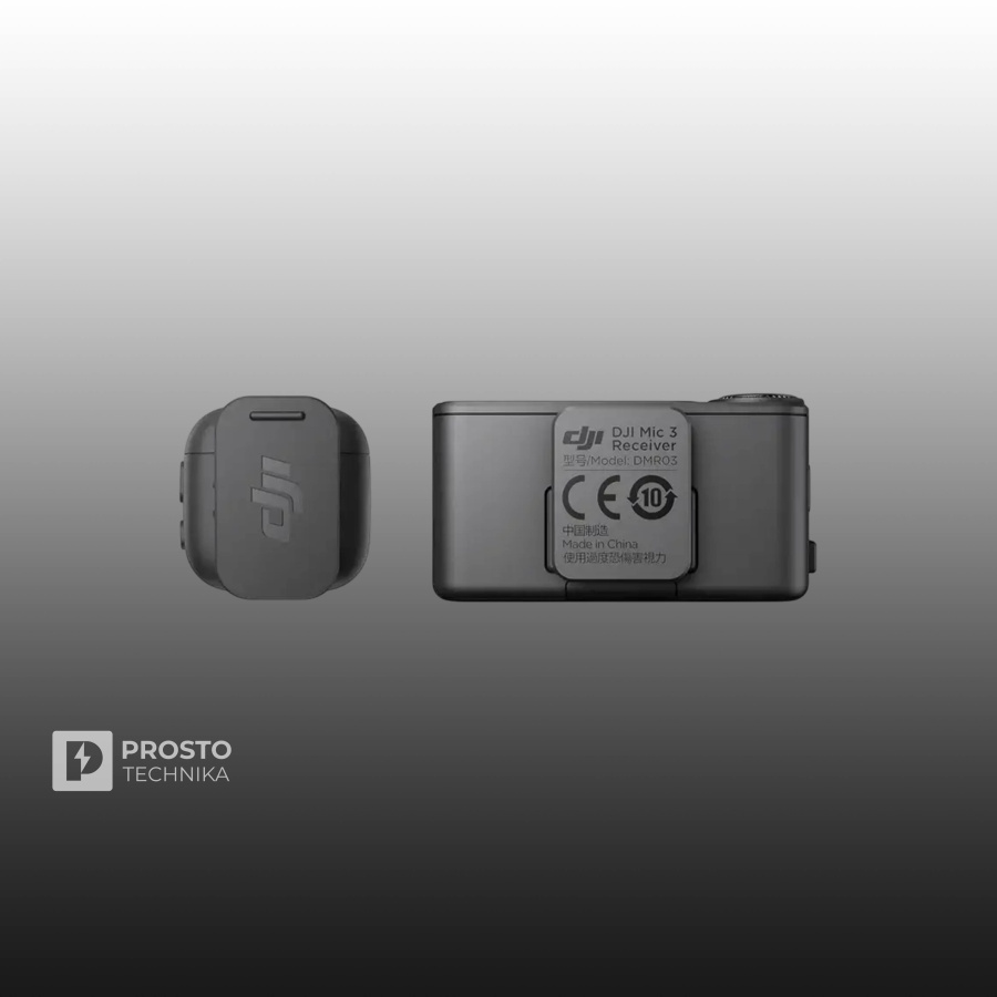 Микрофон DJI Mic 3 (2 TX + 1 RX + Charging Case)